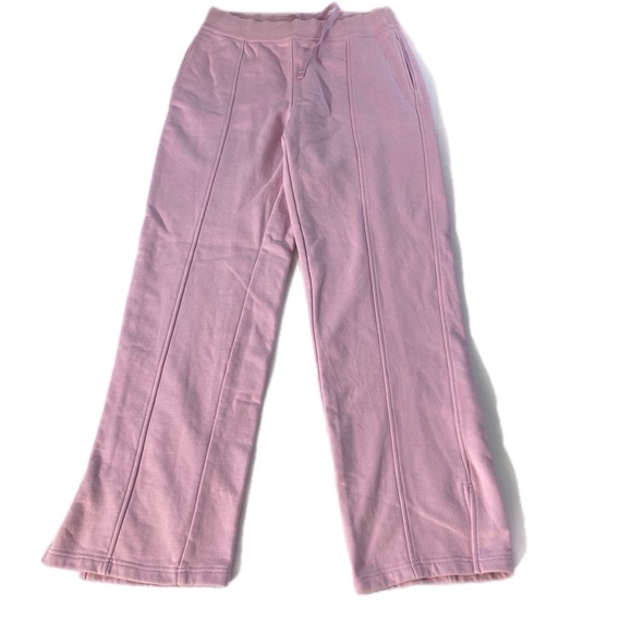 Alo High waisted Free time straight leg sweatpants Sugarplum L - Picture 4 of 16